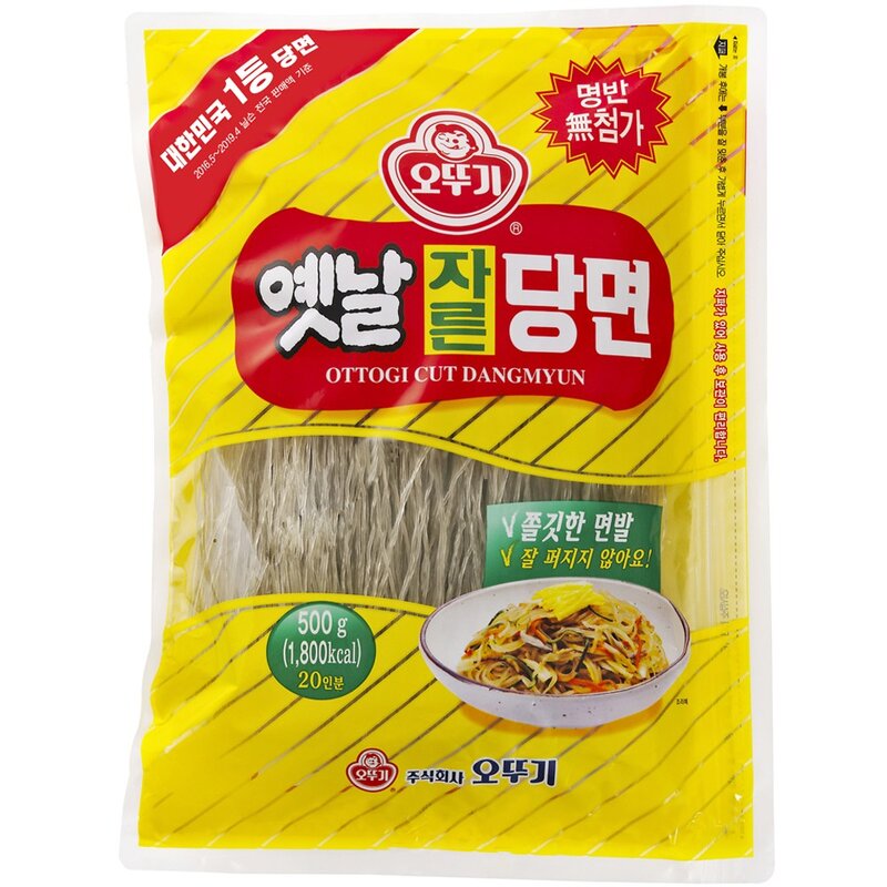 오뚜기옛날 자른당면, 1kg, 4개