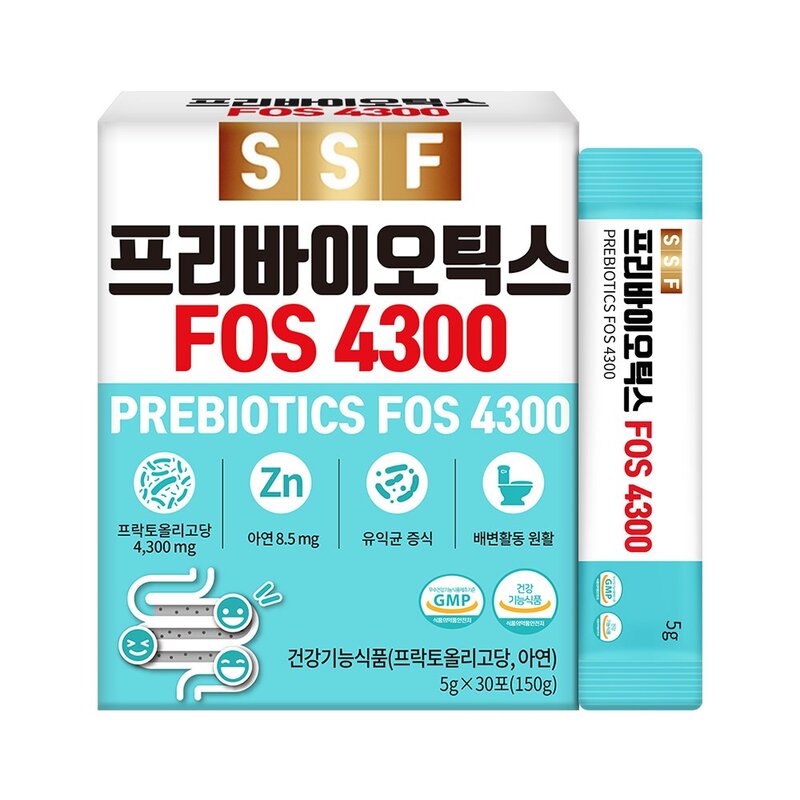 순수식품 프리바이오틱스 FOS4300, 90개, 5g