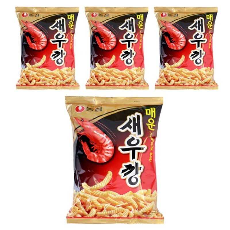 농심 매운새우깡, 400g, 1개