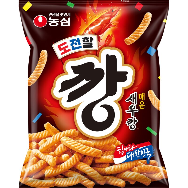 농심 매운새우깡, 400g, 1개