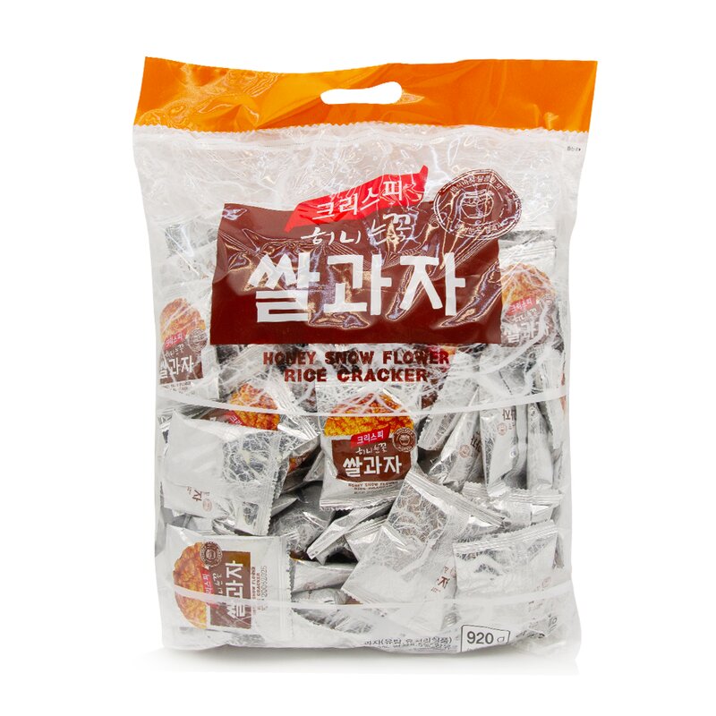 오성 크리스피 허니 눈꽃 쌀과자 1kg 2개 어르신간식