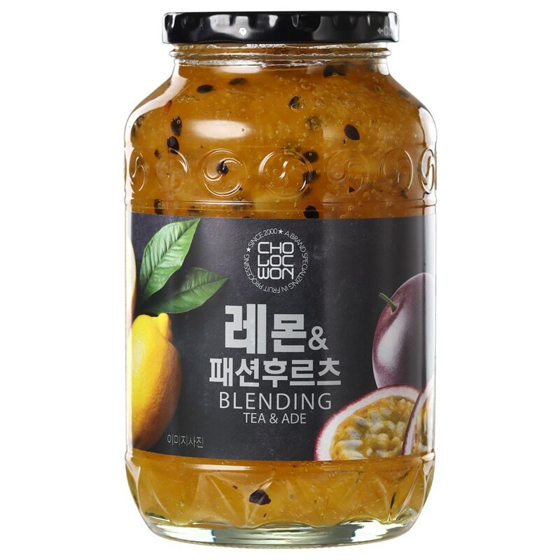 초록원 레몬 앤 패션후르츠 액상차, 1000g, 1개입, 1개