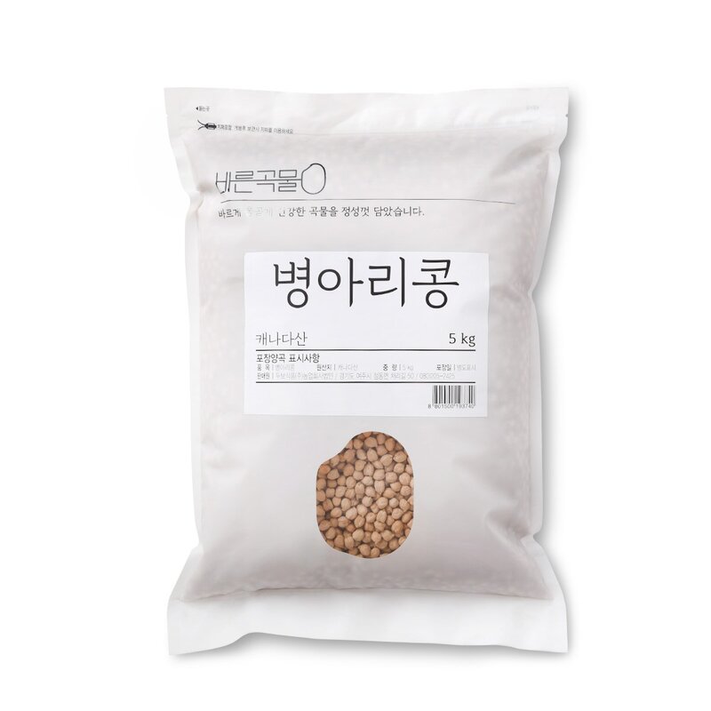 바른곡물 병아리콩, 5kg, 1개