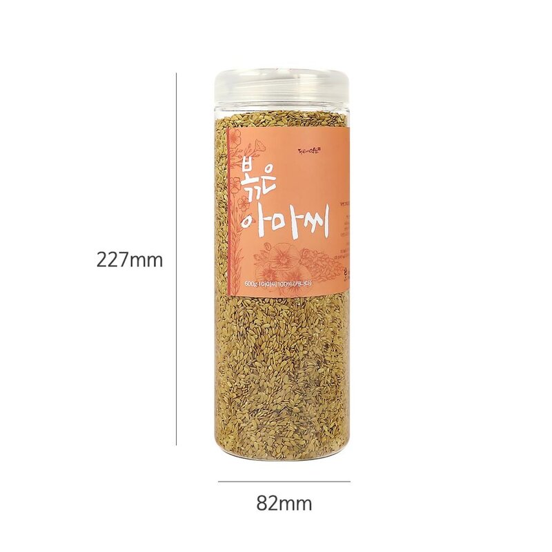 두손애약초 볶은 아마씨, 2개, 600g