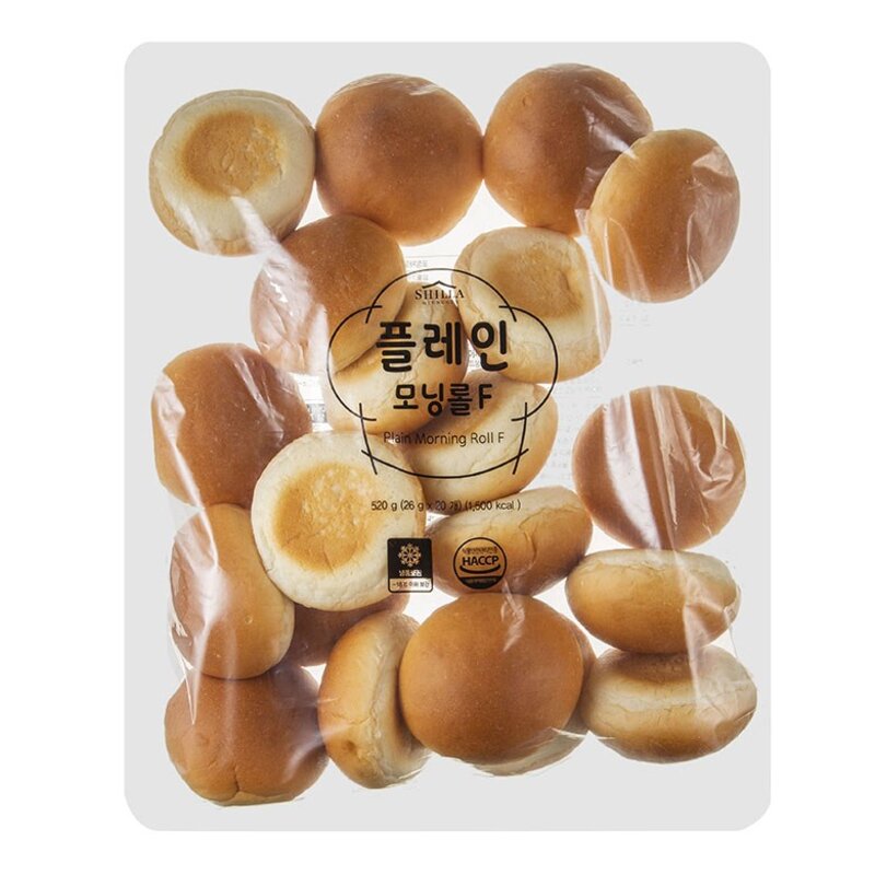 신라명과 플레인 모닝롤F (냉동), 26g, 20개입