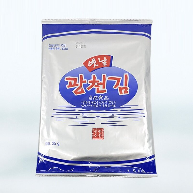 신안수산 옛날광천김 전장김 25g 10봉, 1개