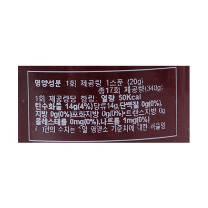 맥케이 딸기잼, 340g, 1개