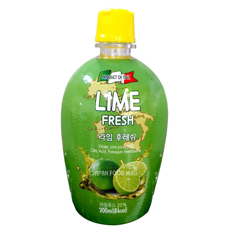 (메카몰) 라임 후레쉬 200ml, 4개