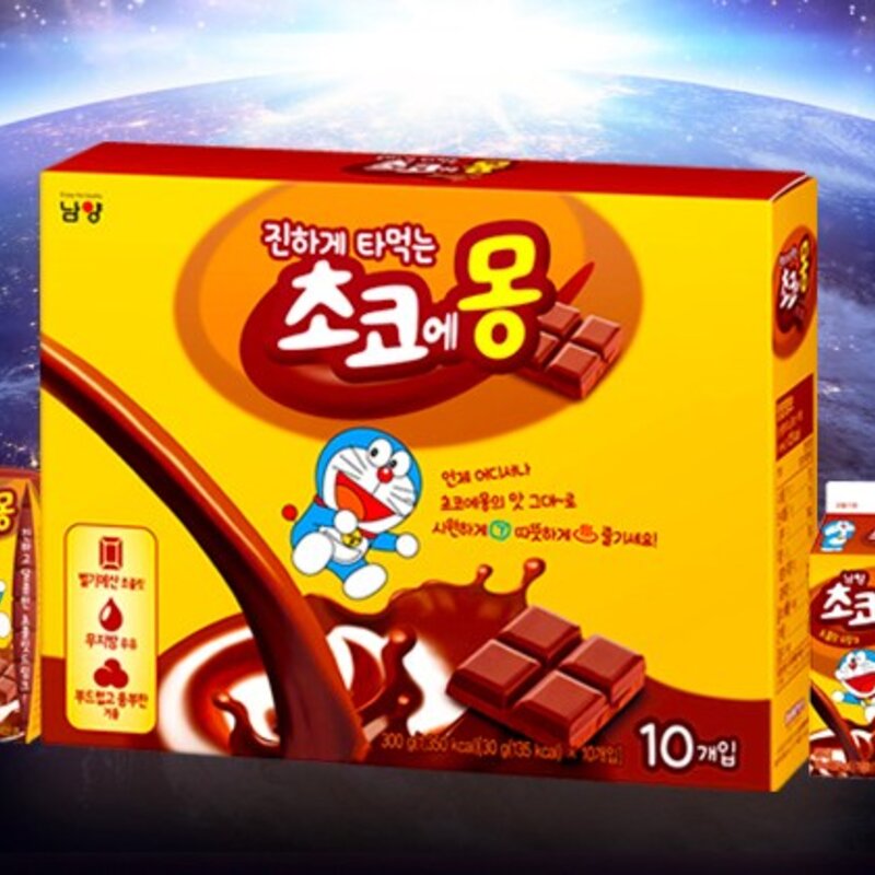 초코에몽 진하게 타먹는 핫초코분말, 30g, 10개입, 5개