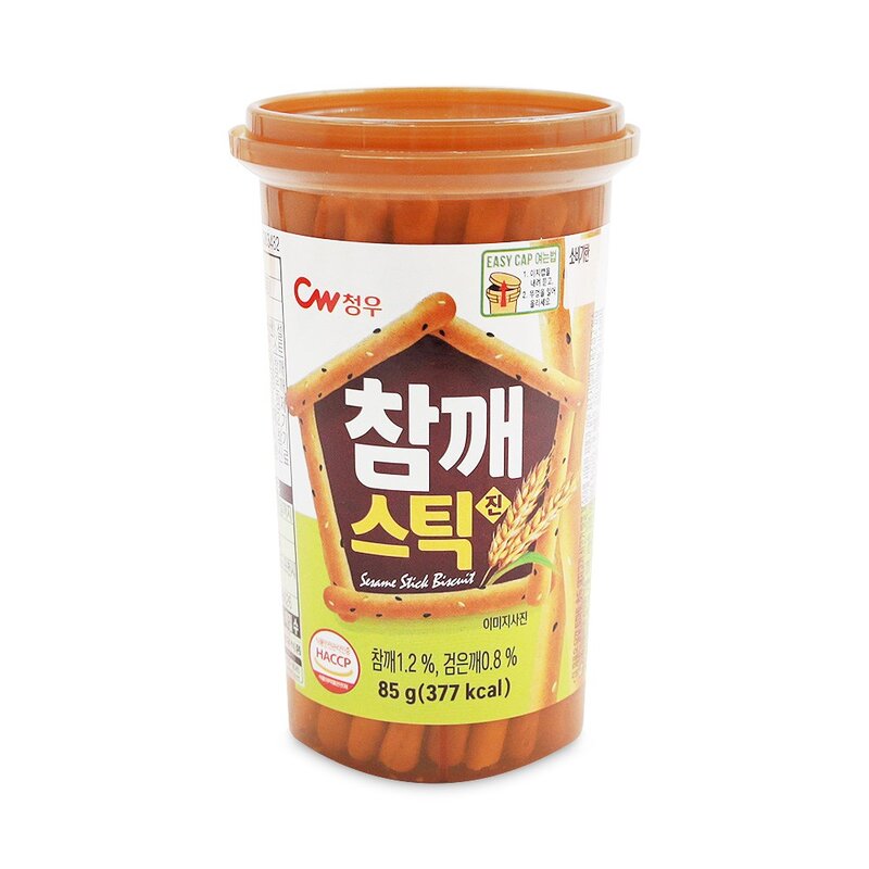 청우식품 참깨스틱 진, 220g, 2개