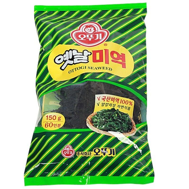 오뚜기 옛날 미역, 250g, 4개