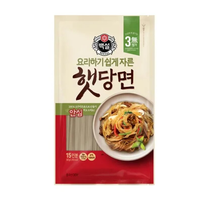 백설 햇당면, 300g, 2개