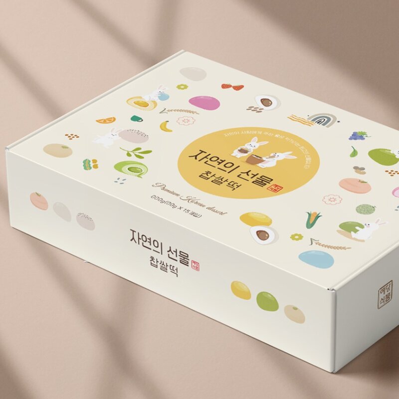 [떡집닷컴] 셋트05.찹쌀떡+쑥콩찰떡+두텁떡(2.2kg), 2.2kg, 1개