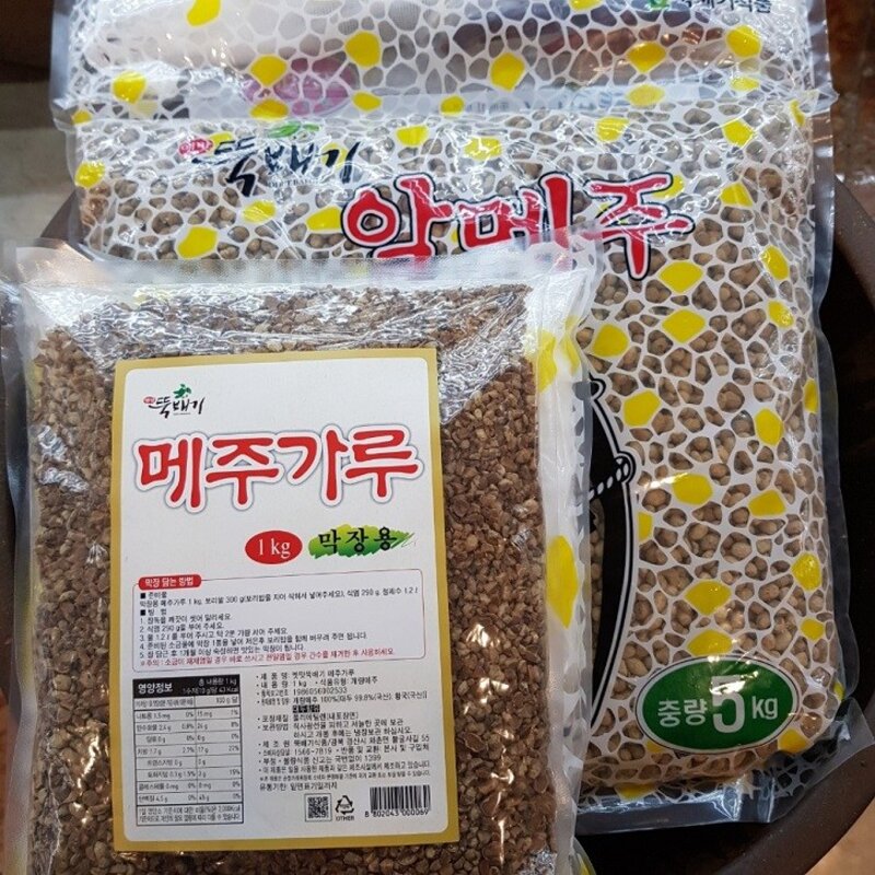 옛맛뚝배기 알메주(햇메주) 1kg 콩한되띄움 국산100%, 1개