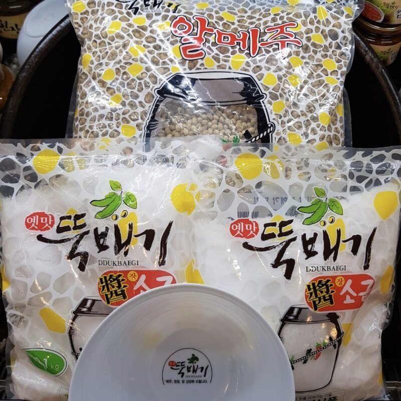 옛맛뚝배기 알메주(햇메주) 1kg 콩한되띄움 국산100%, 1개