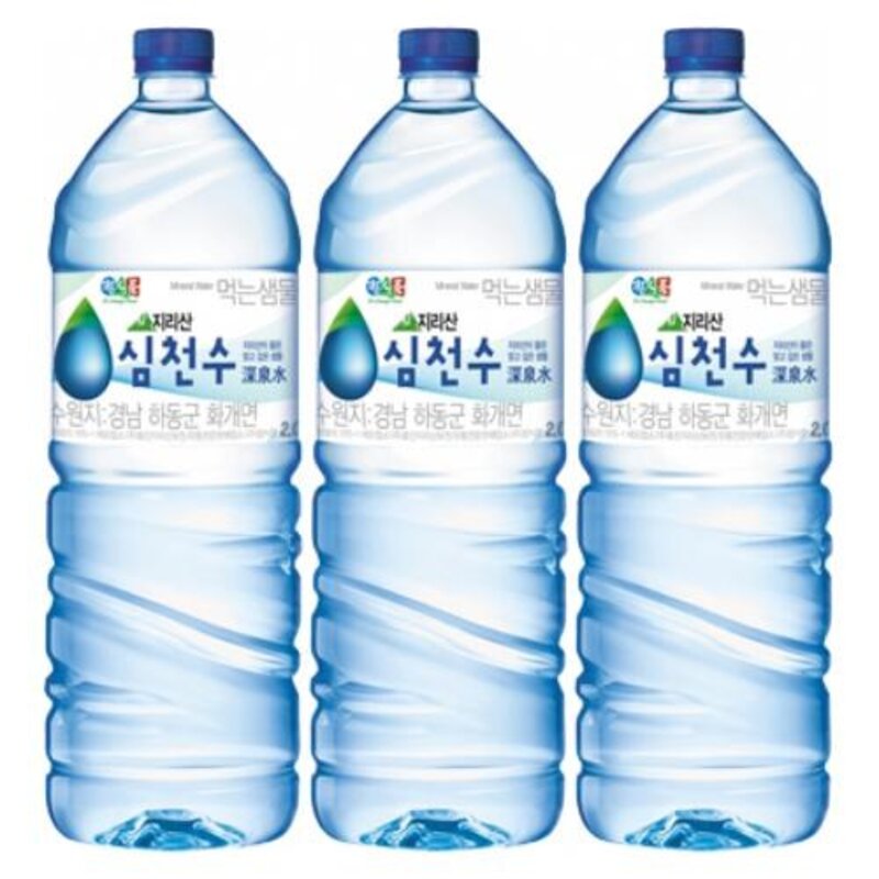 정식품 심천수 샘물 2LX12팩, 2L, 12개