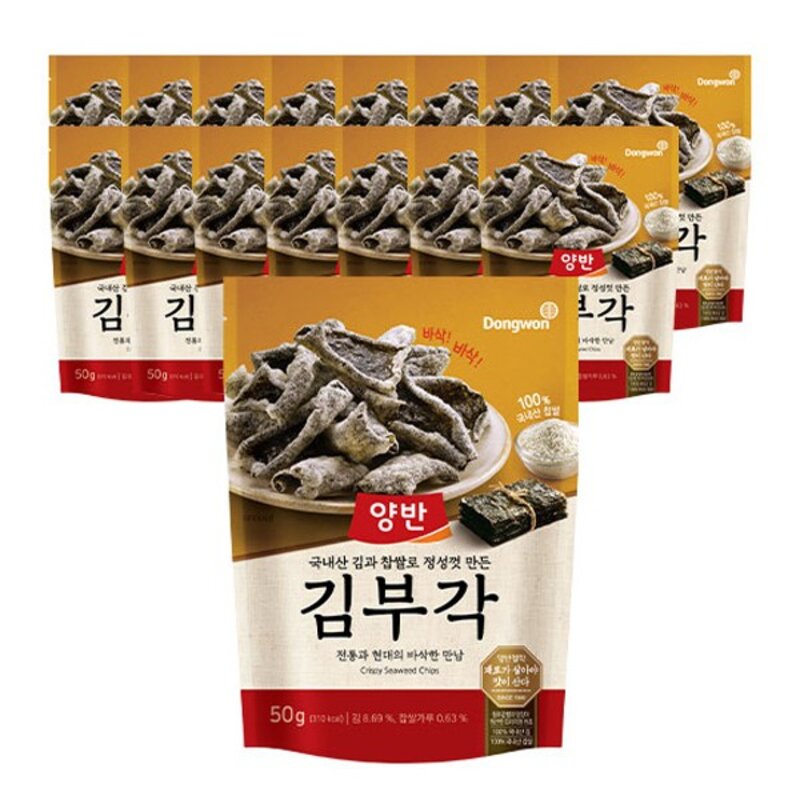 동원 양반 김부각, 50g, 16개