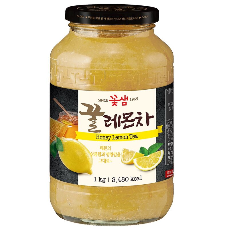 꽃샘 꿀 레몬차, 1kg, 1개입, 1개