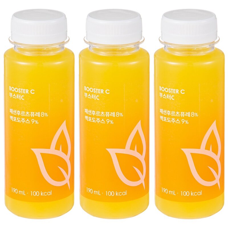 올가니카 부스터C 과채주스, 190ml, 3개