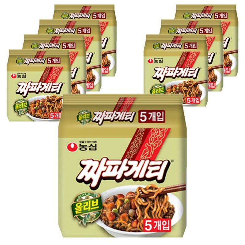 농심 올리브짜파게티 140g, 20개