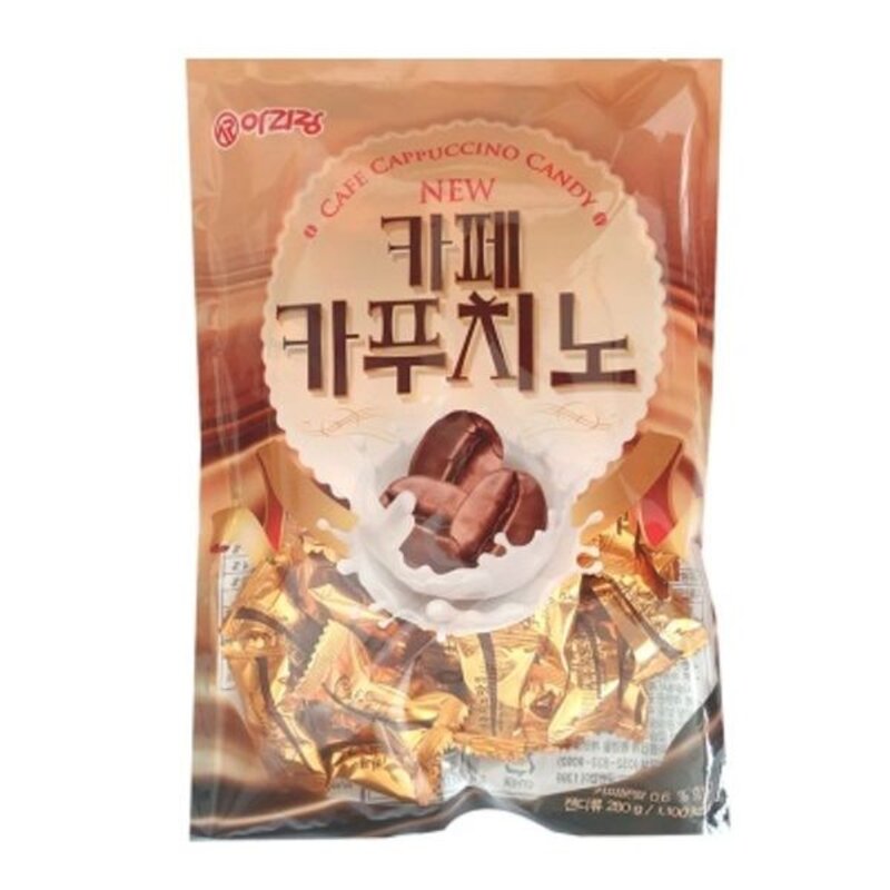 아리랑 카페카푸치노캔디 280g/ 3개, 280g, 6개