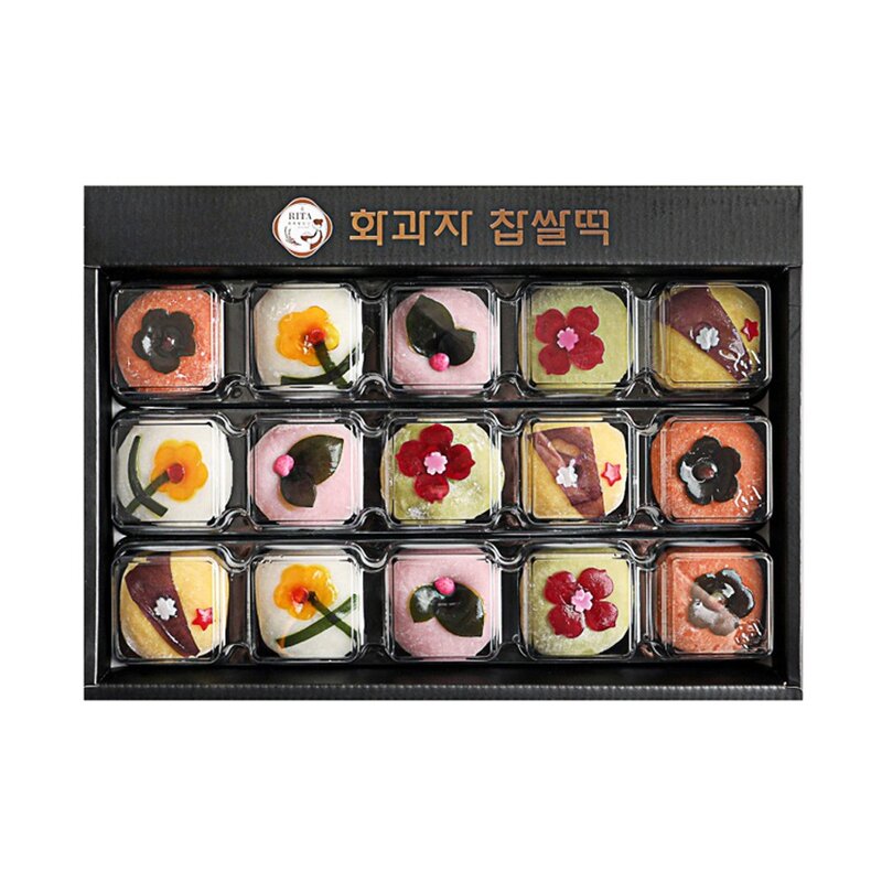 프리미엄 화과자 찹쌀떡 세트 60g, 15개