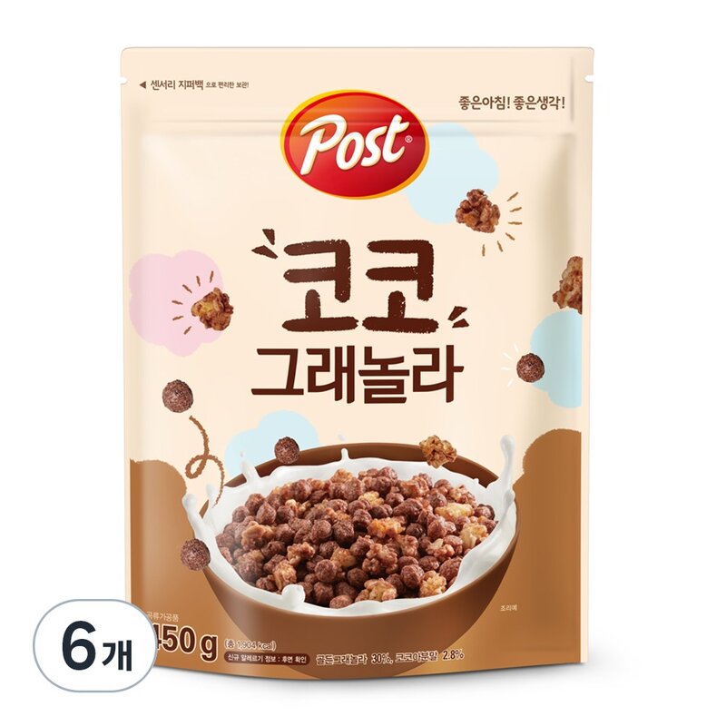 포스트 코코 그래놀라 시리얼, 450g, 2개