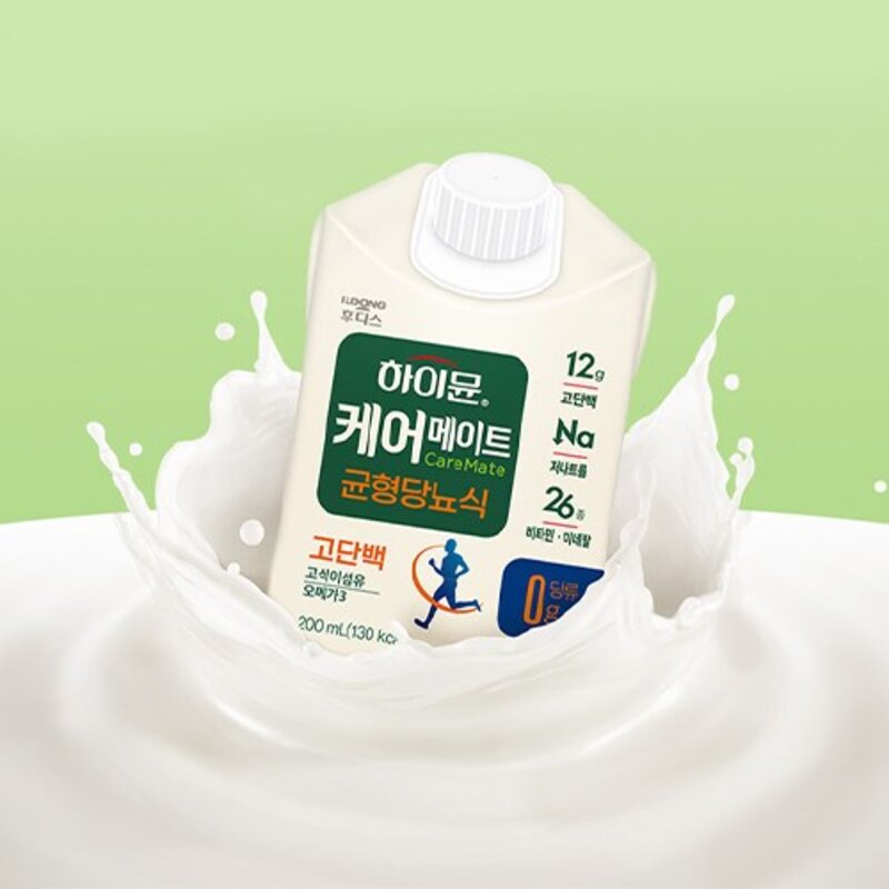 하이뮨 케어메이트 균형당뇨식, 200ml, 12g, 24개