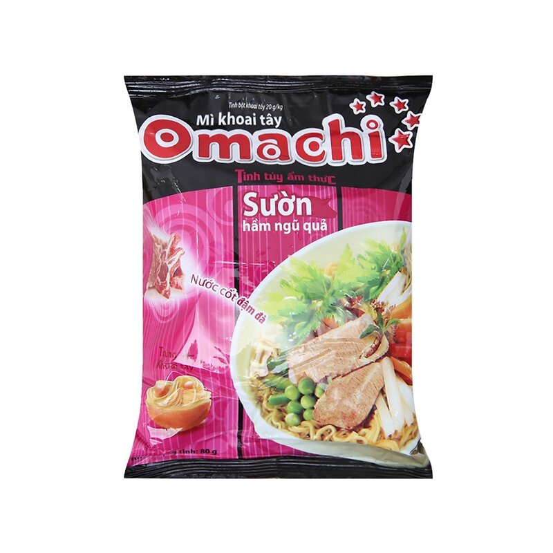 오마지 라면 OMACHI MI TOM 3 VI 1BOX 30EA 80G, 30개