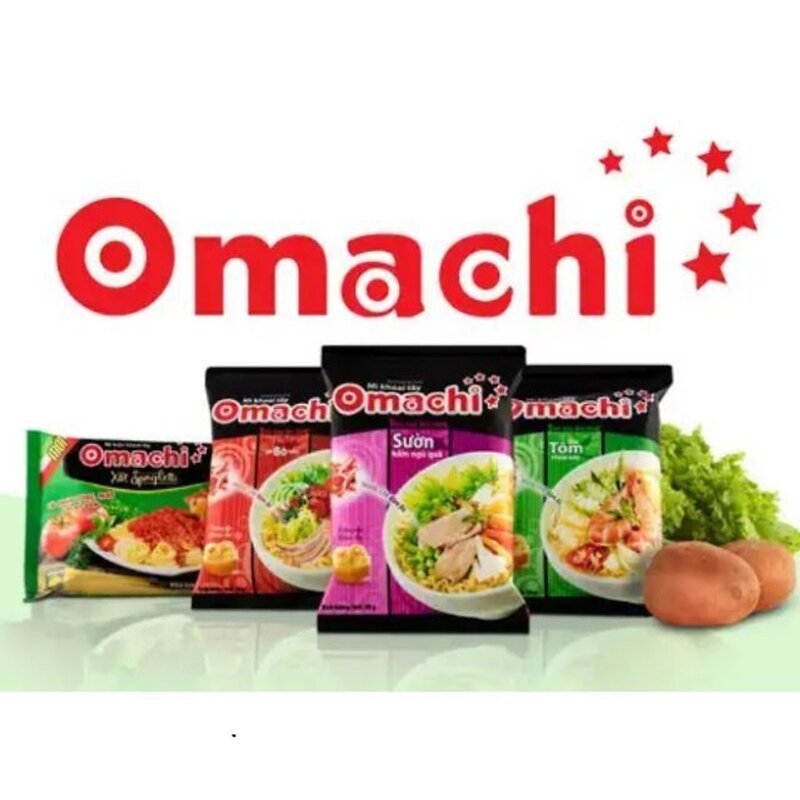 오마지 라면 OMACHI MI TOM 3 VI 1BOX 30EA 80G, 30개