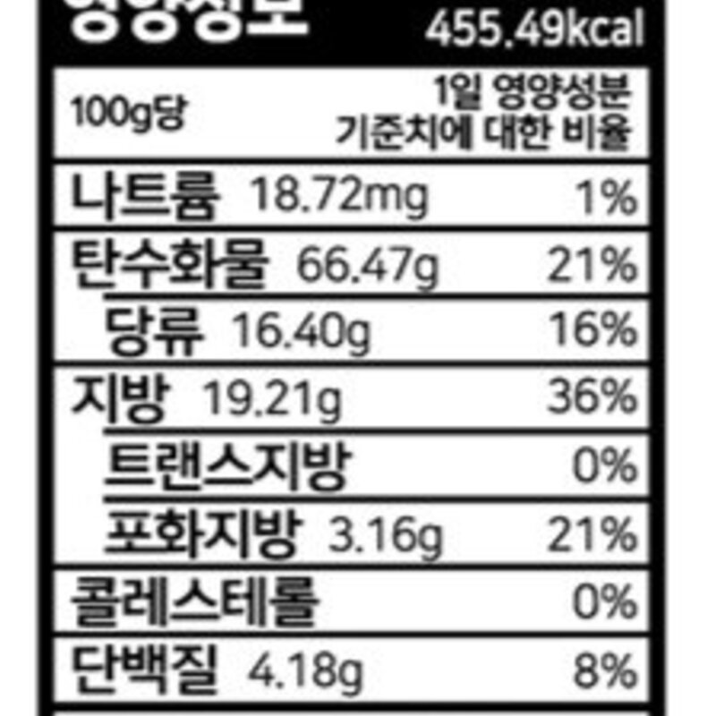 무직타이거 찹쌀 손약과 9p, 450g, 1개