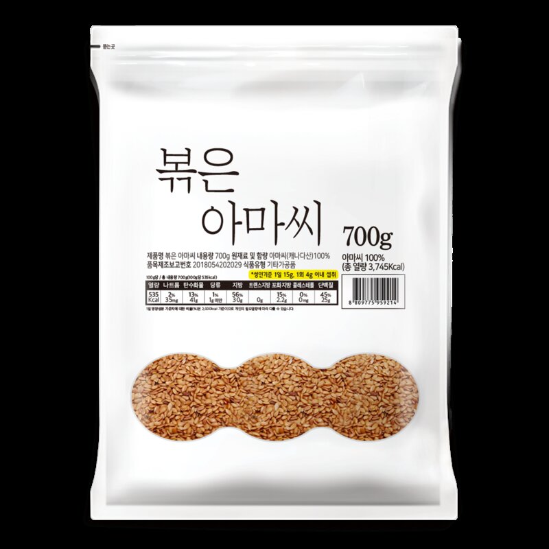 대구농산 볶은 아마씨 봉, 700g, 1개