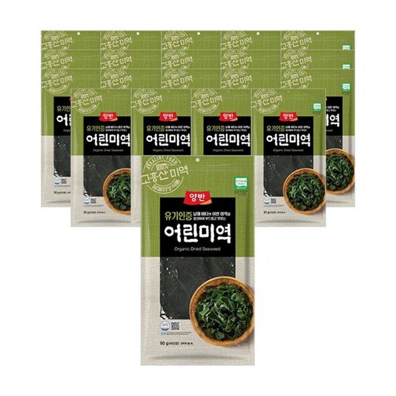 양반 어린미역, 90g, 1개