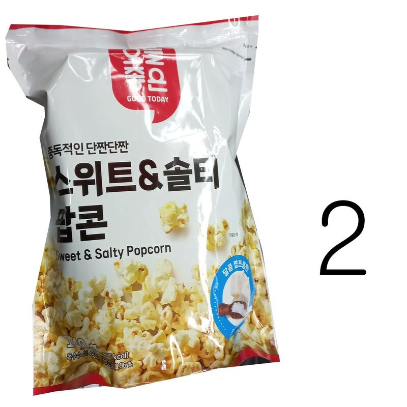 오늘좋은 스위트&솔티 팝콘 기획 140g, 4개