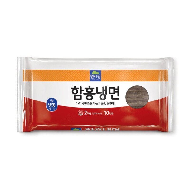 면사랑 함흥냉면, 2kg, 2개