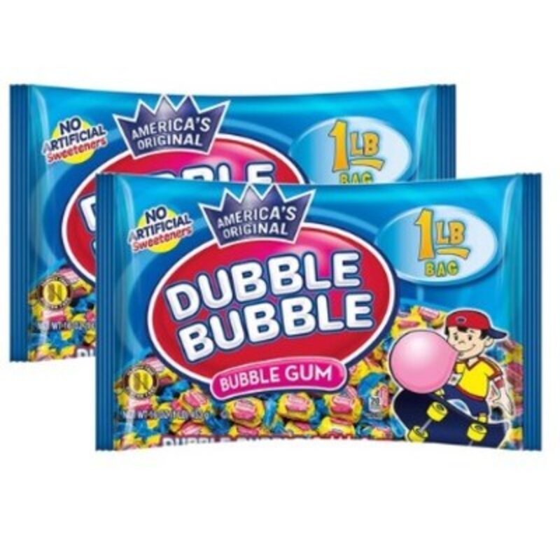 미국 더블버블 메이저리거 츄잉 버블껌 453g Dubble Bubble Chewing Gum, 1개