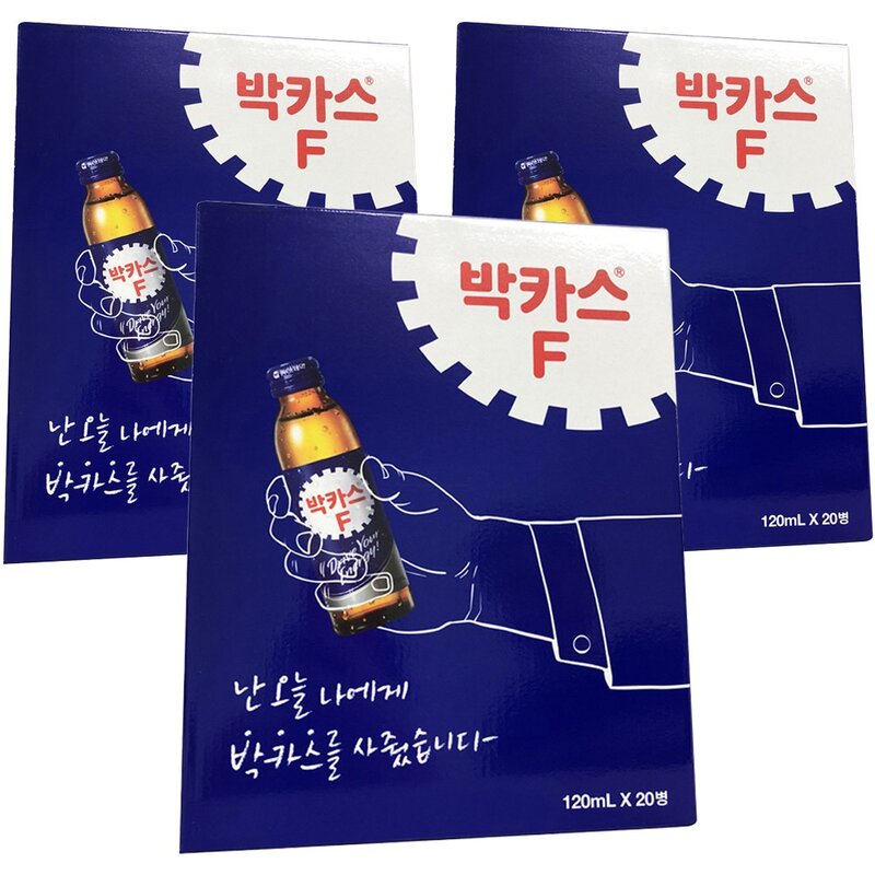 박카스 F, 120ml, 20개