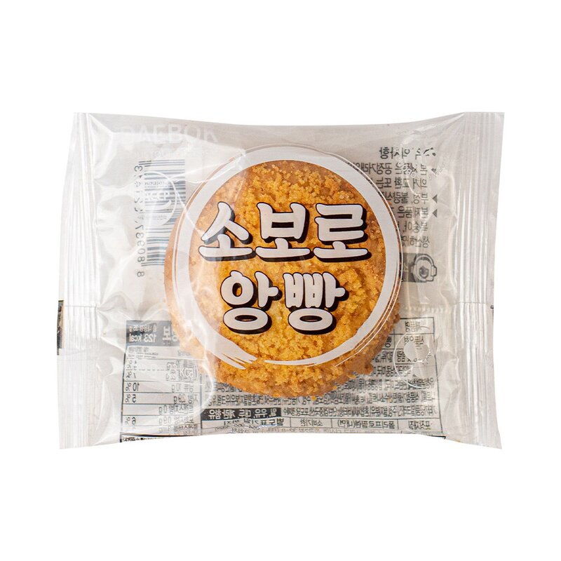 기타 개별포장 소보로앙빵 1박스(35g x 20개입), 20개, 35g