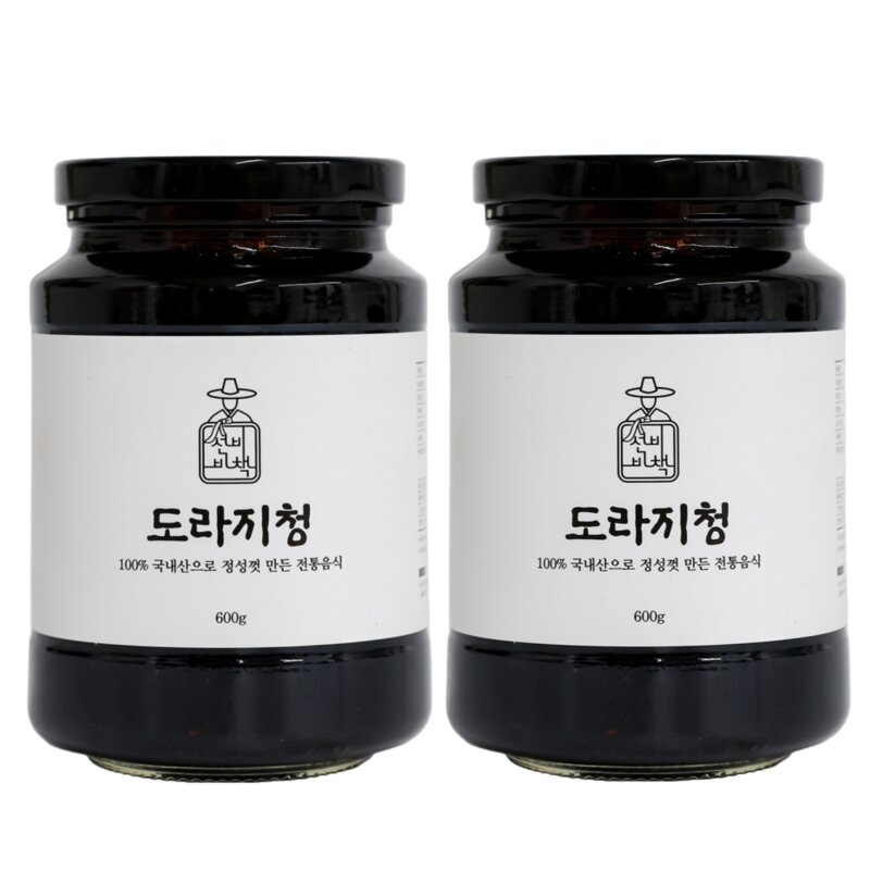 선비비책 국산 도라지청, 1개, 600g, 1개입