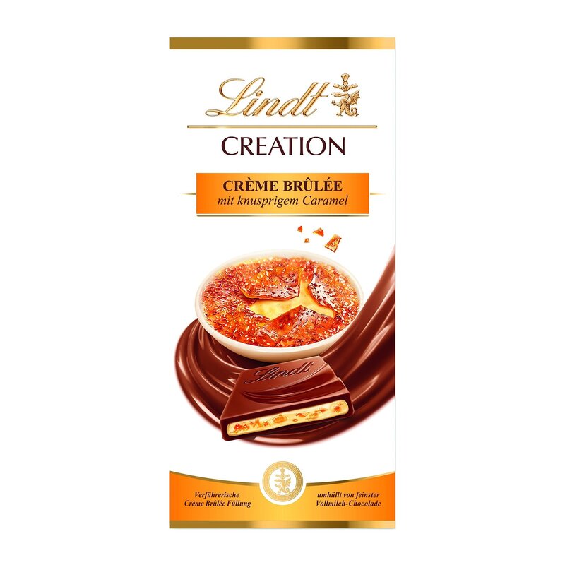 Lindt 린트 크리에이션 크림 브륄레 초콜릿, 1개, 150g