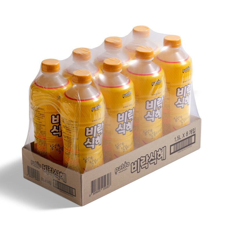 팔도 비락 식혜, 8개, 1.5L