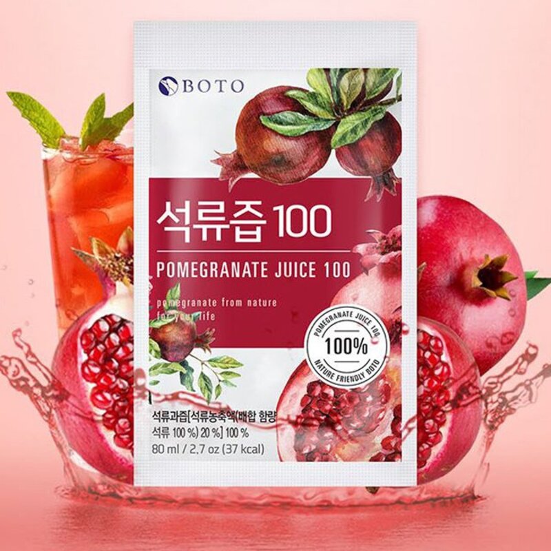 보뚜 석류즙 100, 80ml, 30개