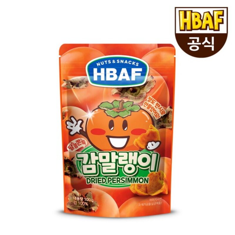 HBAF 감말랭이 100gX4봉, 4개