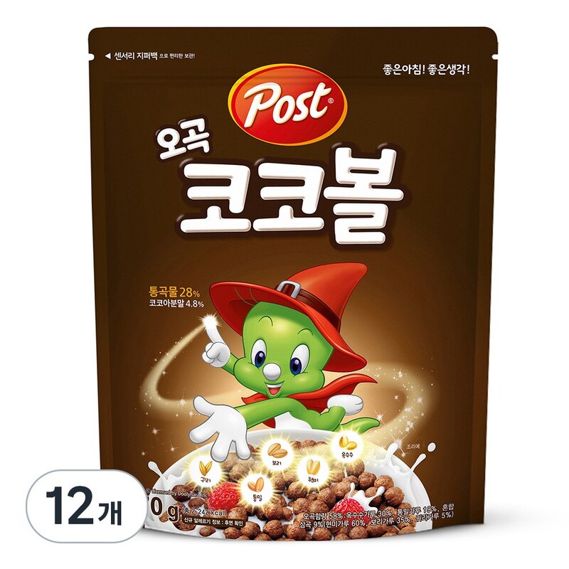 포스트 오곡 코코볼, 570g, 2개