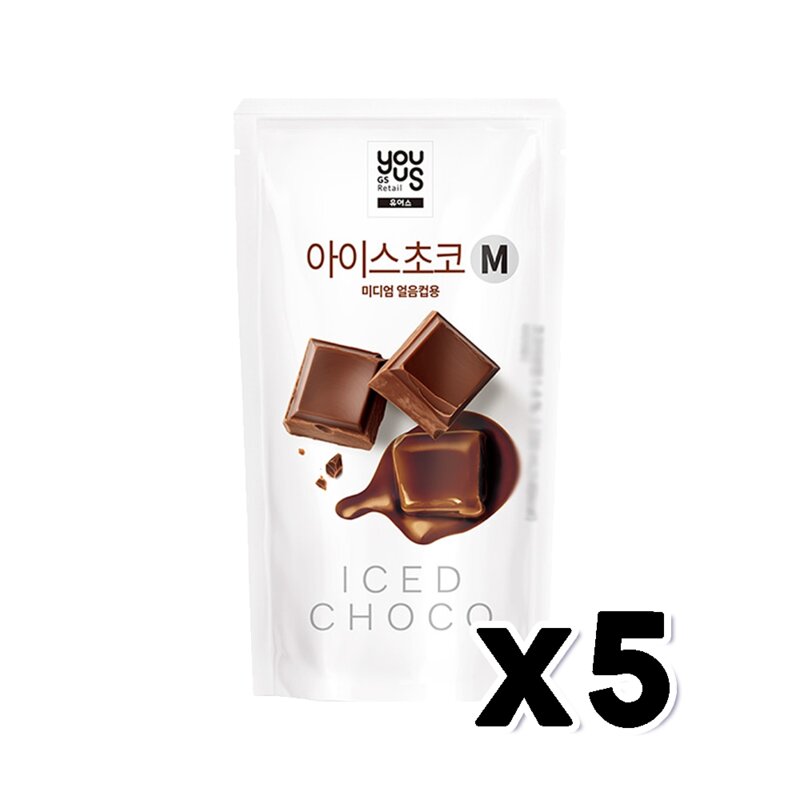 유어스 아이스초코 M 파우치음료 230ml x 5개