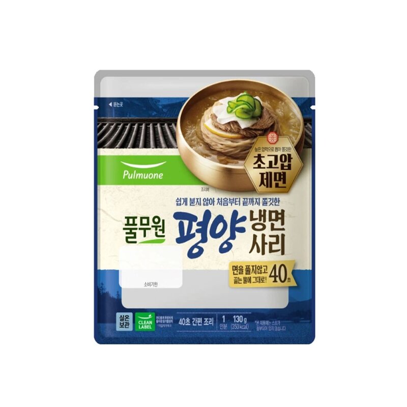 풀무원 평양냉면 사리, 8개, 130g