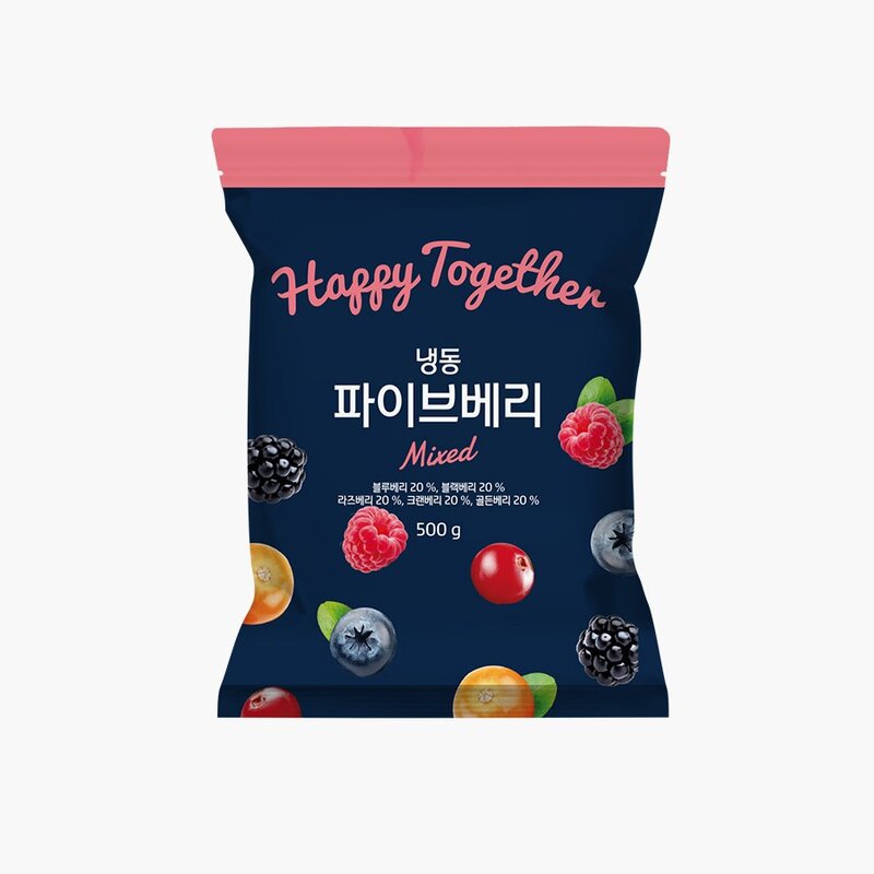 냉동 파이브베리 500G, 1개