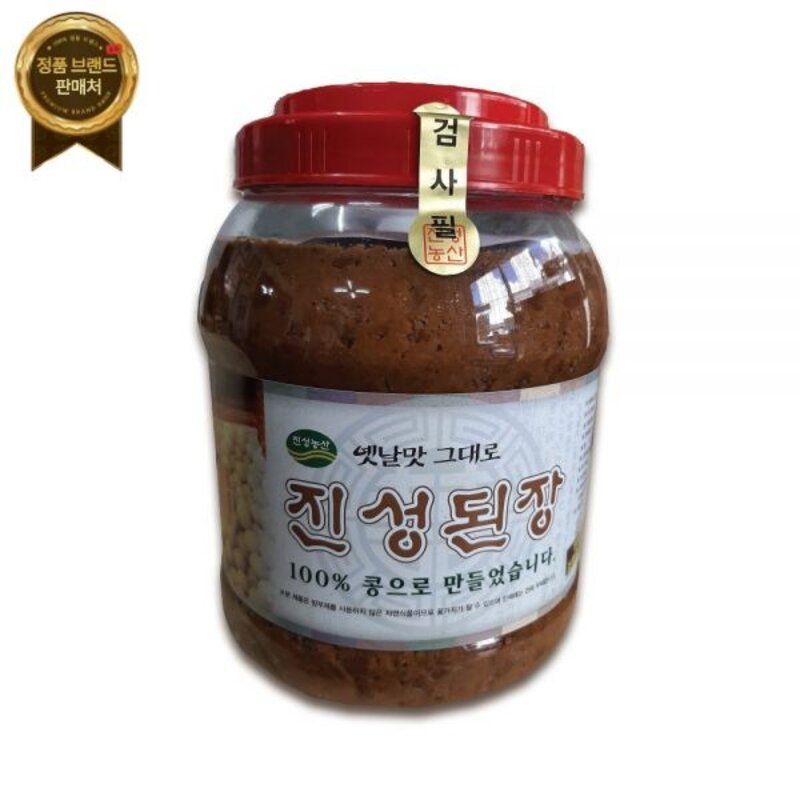 된장 재래식 진성 3kg : 콩 메주 100% 1021739, 1개