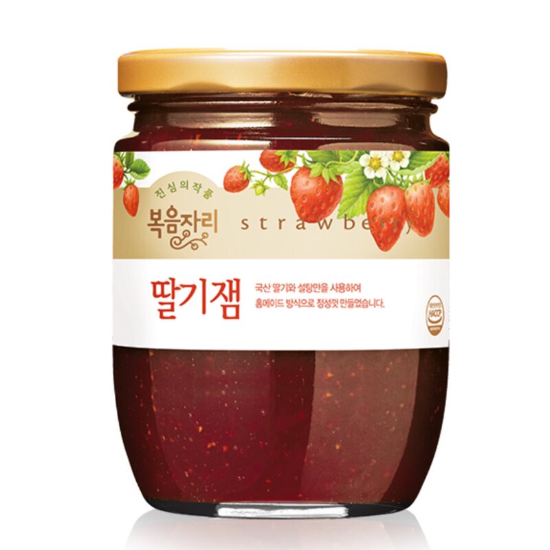 [한정특가] 복음자리 딸기잼+사과잼+포도잼 세트, 380g, 1개