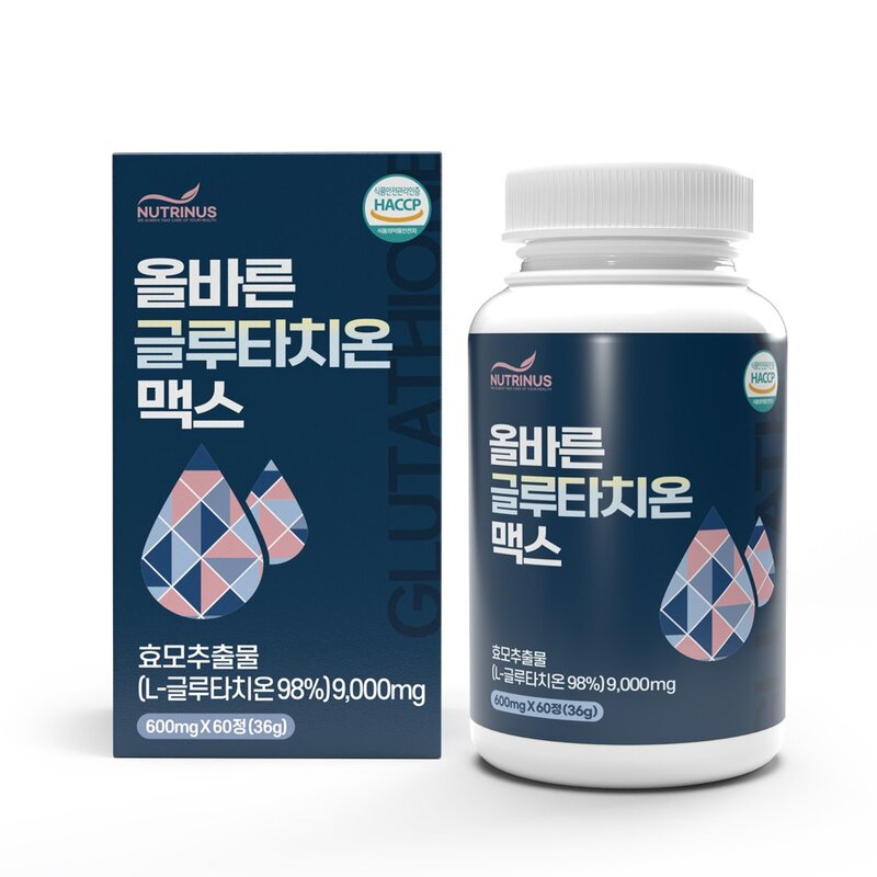 글루타치온 효모 추출물 글루타치온98 인지질코팅 고함량 글루타치원 글루치타온 노화방지 약4개월분, 4개, 60정